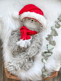 Santa Hat & Scarf Set - DOLL