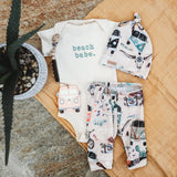 Kids Tee - Beach Babe - Natural Organic