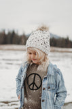 Kids Tee - Peace - Olive