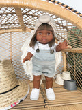 White V-Neck Tee - DOLL