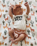 Kids Tee - Love Bug - Natural Organic