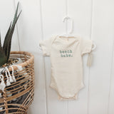 Kids Tee - Beach Babe - Natural Organic