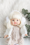 White Winter Ear Muffs - DOLL