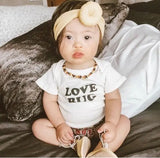 Kids Tee - Love Bug - Natural Organic