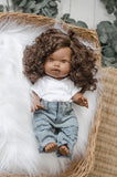 White V-Neck Tee - DOLL