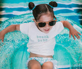 Kids Tee - Beach Babe - Natural Organic