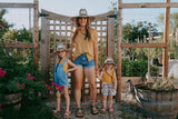 Straw Sun Hat - Norah Floral