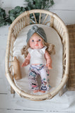 Gauze Ruffle Top > White- DOLL