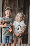 Kids Tee - Peace - Natural Organic