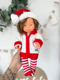 Santa Hat & Scarf Set - DOLL