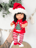 Santa Hat & Scarf Set - DOLL