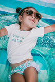 Kids Tee - Beach Babe - Natural Organic