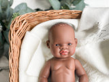 Davina - Miniland Girl Newborn Doll with Christmas Outfit