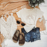 Kids Tee - Sunkissed - Natural Organic