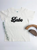 Kids Tee - Babe - Natural Organic