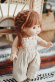 Oatmeal Cookie Gauze Romper - Doll
