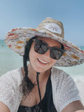 Straw Sun Hat - Norah Floral