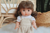 Oatmeal Cookie Gauze Romper - Doll