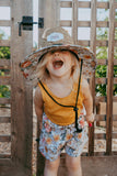 Straw Sun Hat - Norah Floral