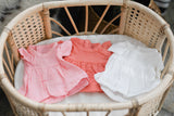 Coral Gauze Dress - Doll