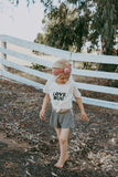 Kids Tee - Love Bug - Natural Organic