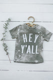 Kids Tee - Hey Y'all - Olive