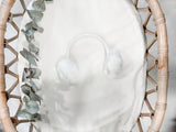 White Winter Ear Muffs - DOLL