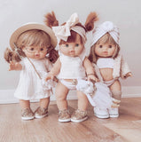 Gauze Ruffle Top > White- DOLL