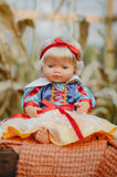 Snow White Inspired Dress- Doll
