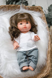White V-Neck Tee - DOLL