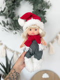 Santa Hat & Scarf Set - DOLL