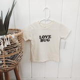 Kids Tee - Love Bug - Natural Organic