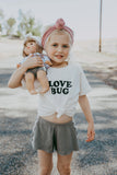 Kids Tee - Love Bug - Natural Organic