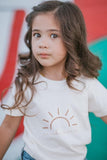 Kids Tee - Sunkissed - Natural Organic