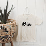 Kids Tee - Babe - Natural Organic