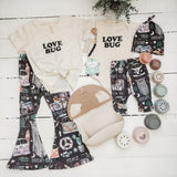 Kids Tee - Love Bug - Natural Organic