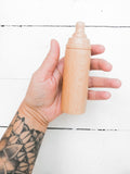 Wooden Baby Doll Bottle