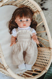 Oatmeal Cookie Gauze Romper - Doll
