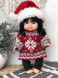 Santa Hat & Scarf Set - DOLL