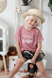 Kids Tee - Total Babe - Mauve