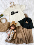 Kids Tee - Babe - Natural Organic