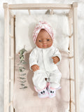 Pink Bunny Slippers- Doll